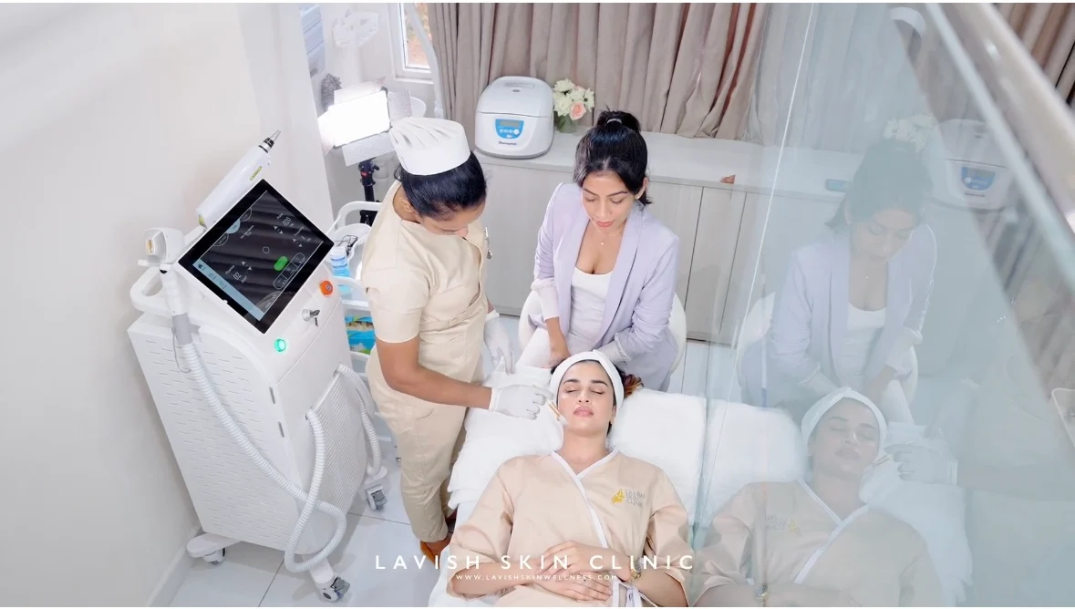 Lavish Skin Clinic treatment room